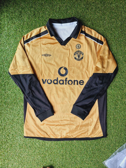 Manchester United 01/02 Reversible Away Shirt Retro Jersey Maillot Trikot Maglia