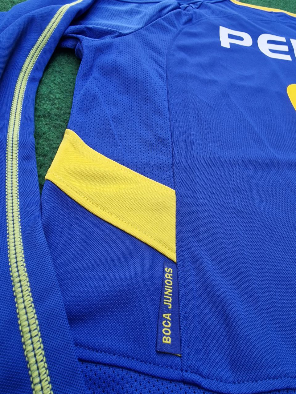 Jersey Original Boca Juniors 2002 (época Riquelme Tevez Jersey Original Boca Juniors 2002 (época Riquelme Tevez