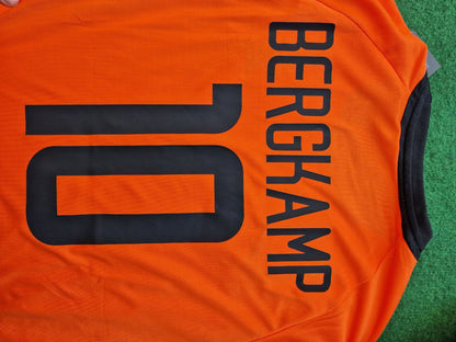 Dennis Bergkamp Netherlands 2002 World Cup Retro Jersey Maillot Trikot Maglia