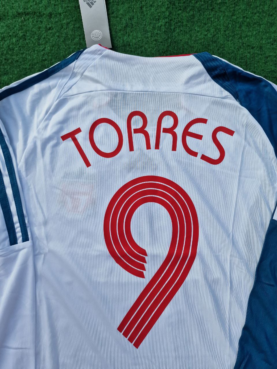 Fernando Torres Liverpool Weißes Retro-Trikot