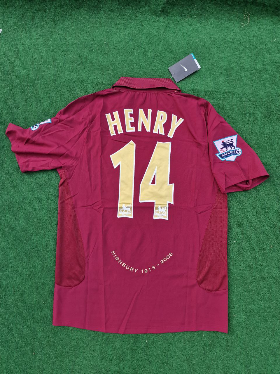 Henry Arsenal Retro Forması