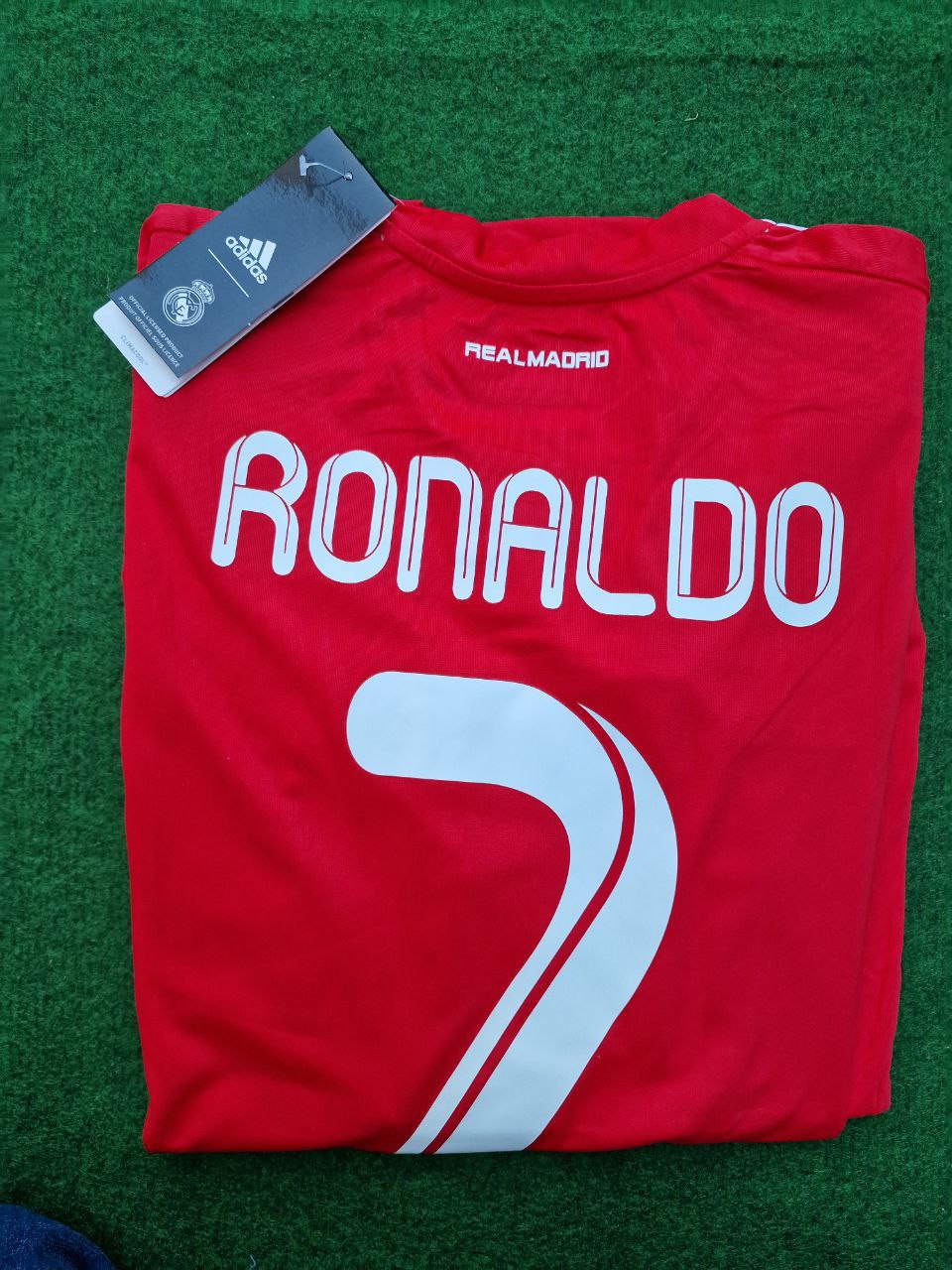 Cristiano Ronaldo Real Madrid 2011 2012 Season Red Pink Retro Jersey