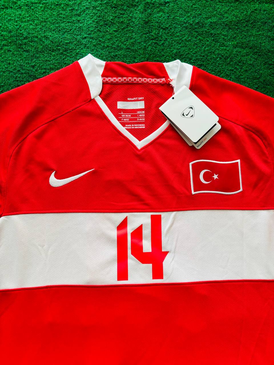 Arda Turan Türkiye Efsane Euro 2008 Turkey Retro Özel Forma Football Jersey Trikot Maillot