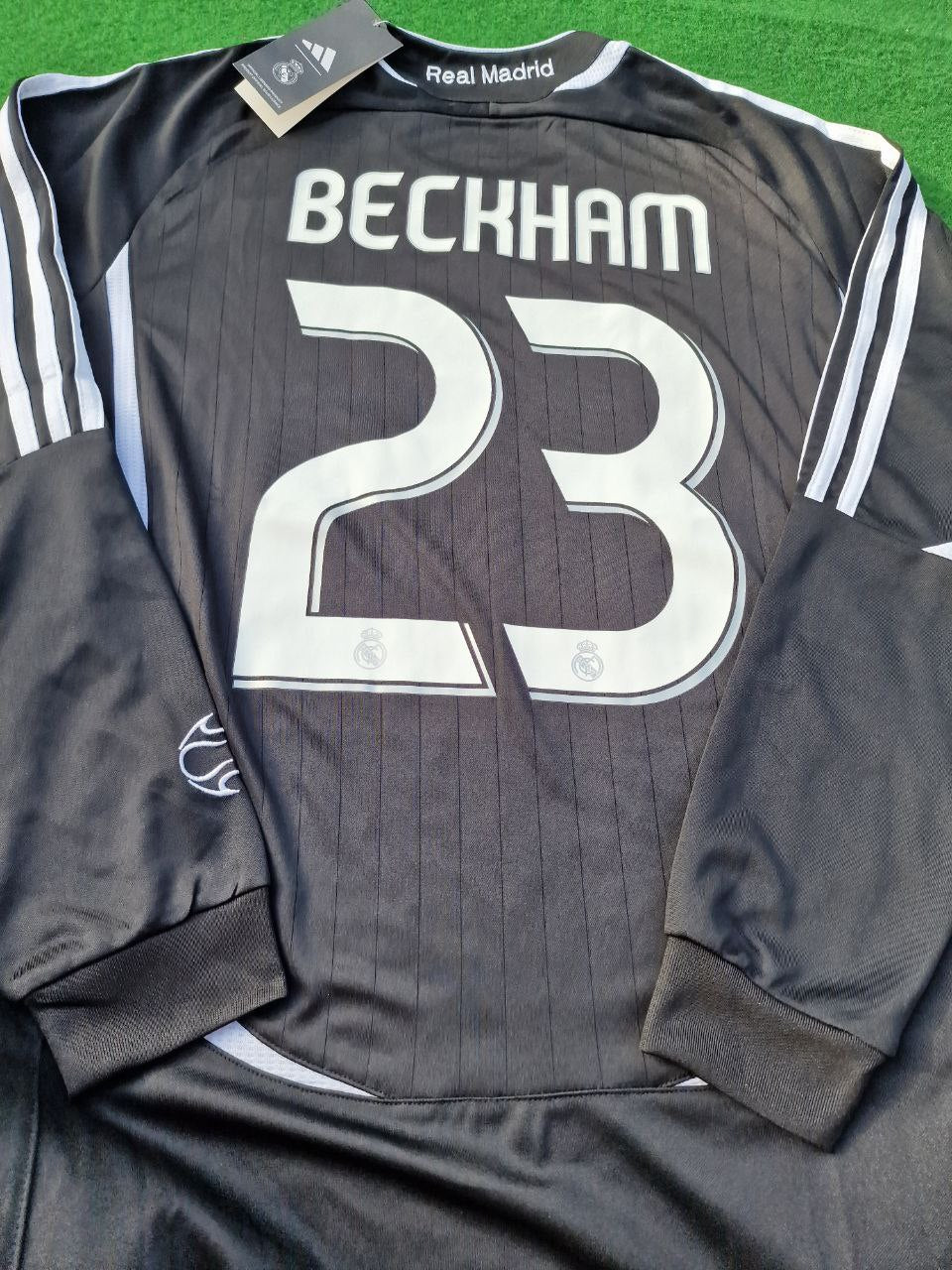 David Beckham top Real Madrid La Liga Jersey Size L Men