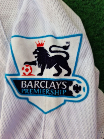 Didier Drogba 15 Chelsea Away 2004 Retro White Long Sleeve Jersey Trikot Kit Maillot Soccer Shirt