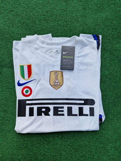 Wesley Sneijder - Inter 2010 2011 White Dragon Jersey Trikot Maillot Maglia Soccer Shirt