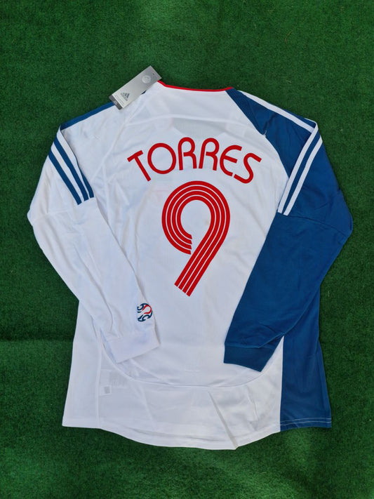 Fernando Torres Liverpool White Retro Jersey