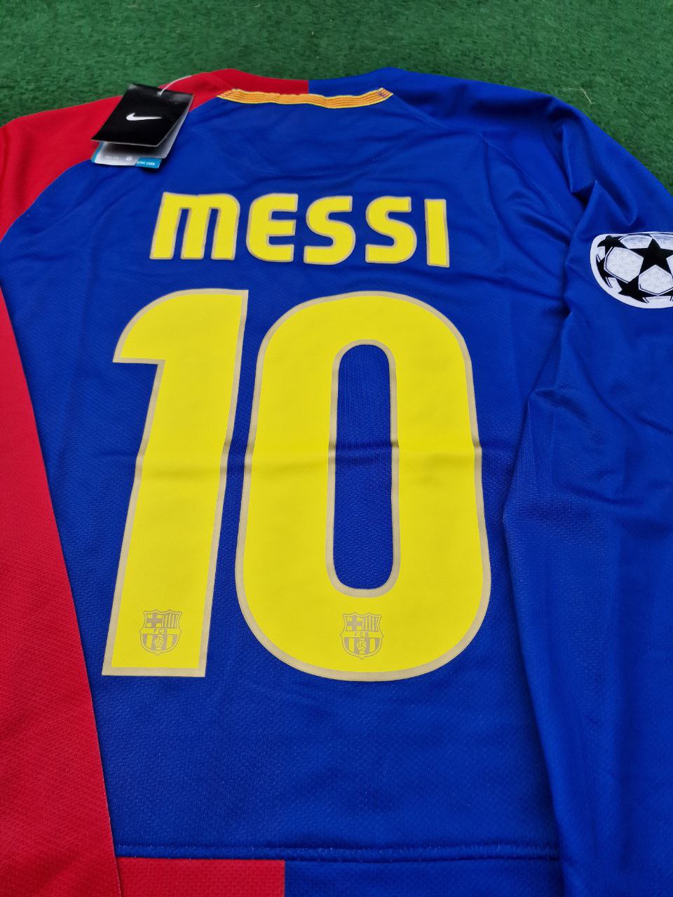 Barcelona Messi store Jersey CHAMPIONS LEAGUE