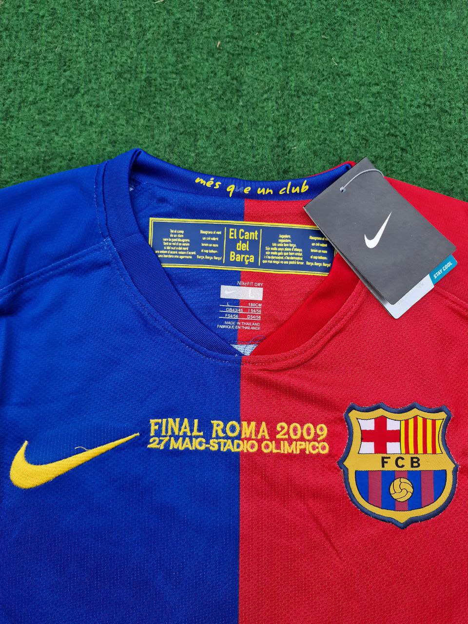 Lionel Messi Barcelona Retro Jersey