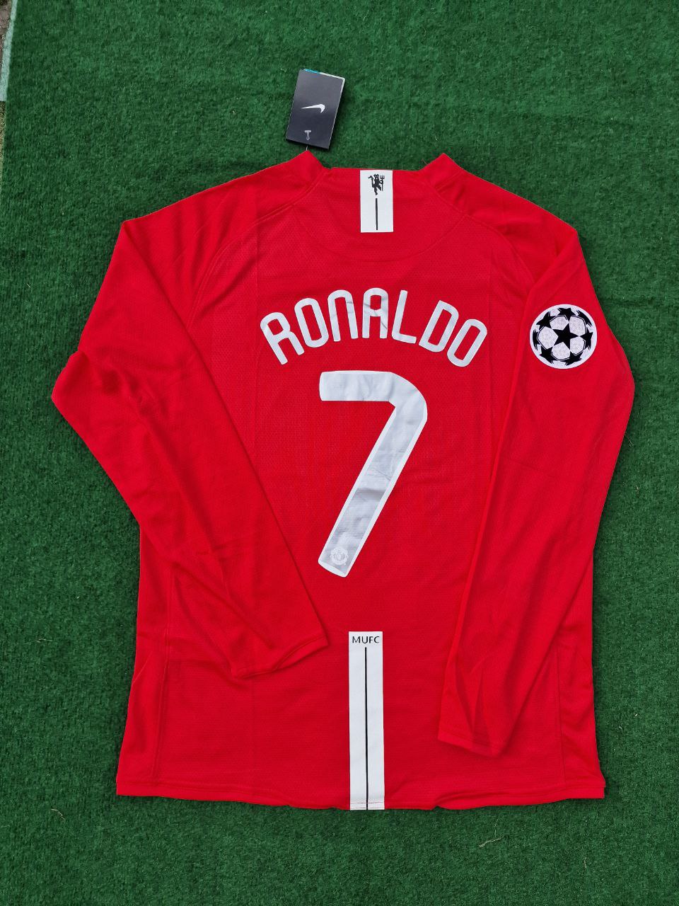 Cristiano Ronaldo Manchester United Retro-Langarmtrikot