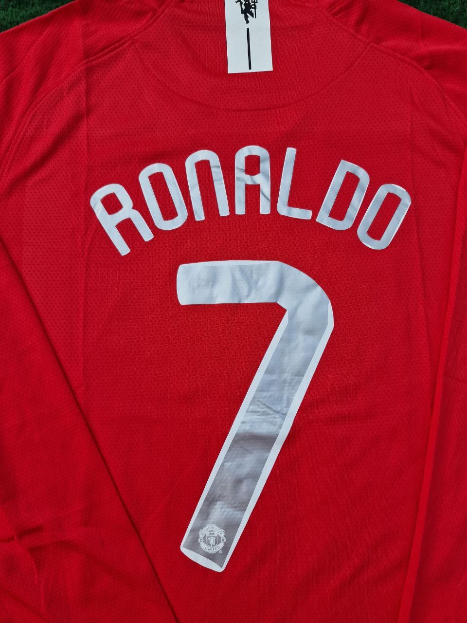 Cristiano Ronaldo Manchester United Retro Langarmtrikot Jersey Culture