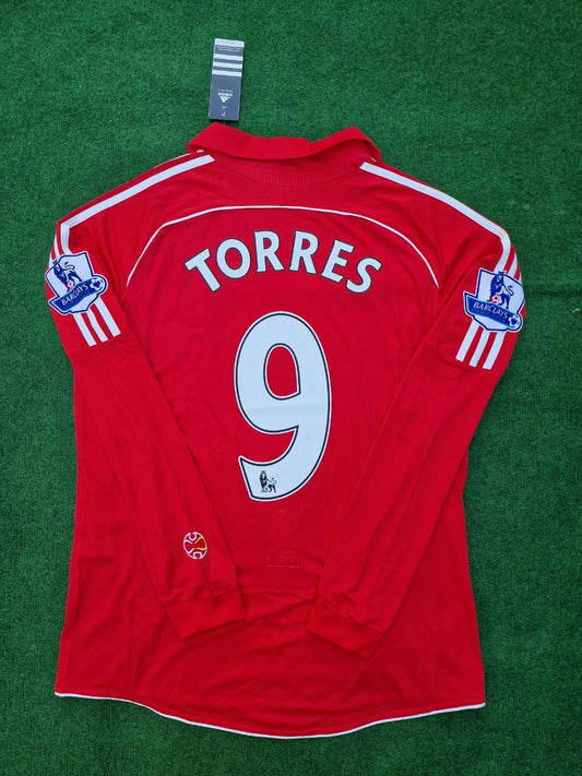 Fernando Torres Liverpool Rotes Retro-Fußballtrikot