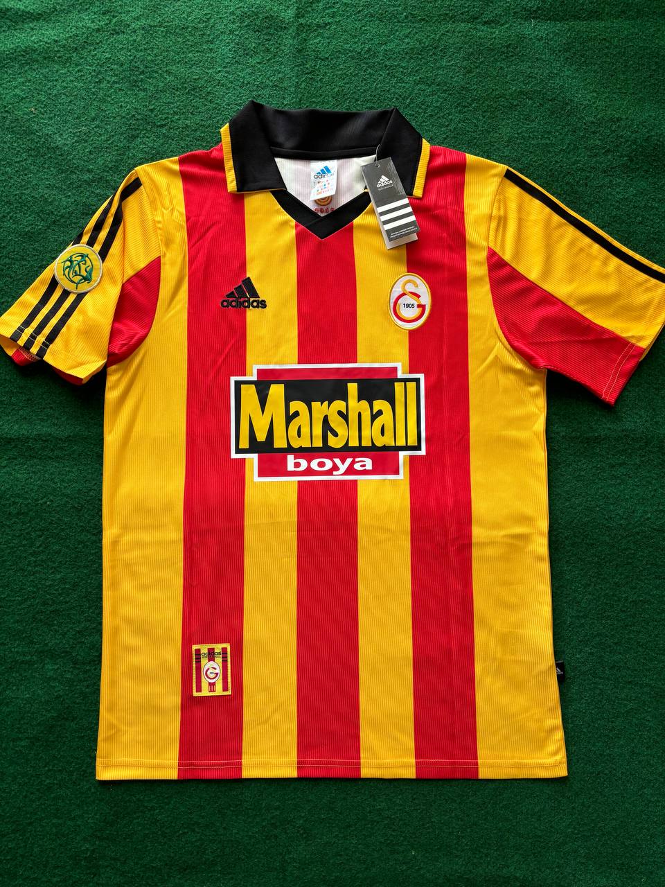 Galatasaray Gheorge Hagi UEFA 2000 Retro Nostalji Formasi Football Home Trikot Jersey Maillot