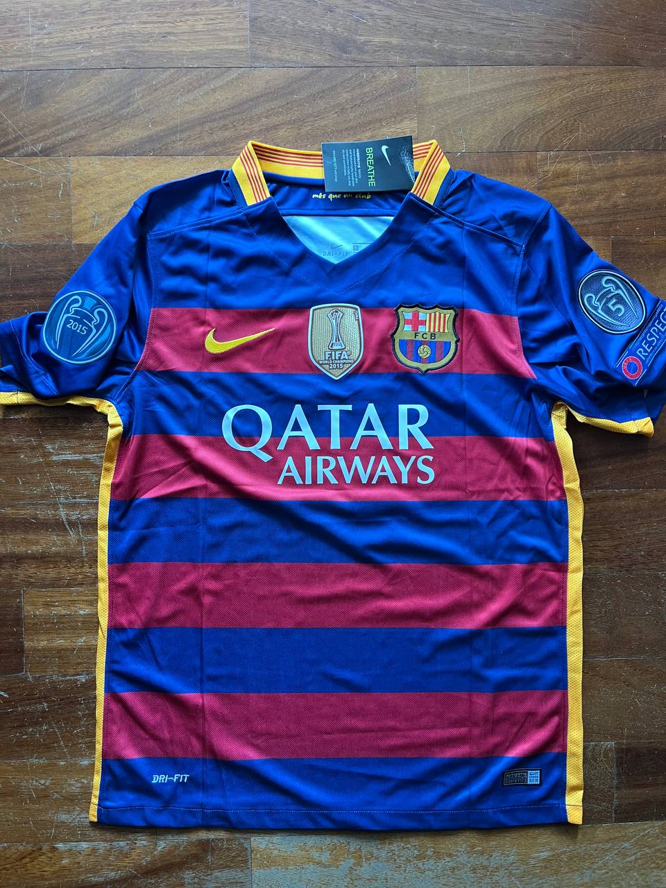 Neymar Jr Barcelona 2015/16 Retro Jersey Soccer Maillot Maglia Soccer Shirt