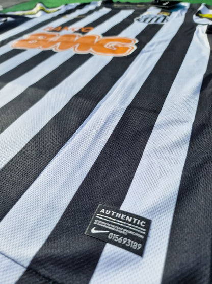 Neymar Jr Santos Fc 2009 2013 Black Retro Football Jersey Trikot