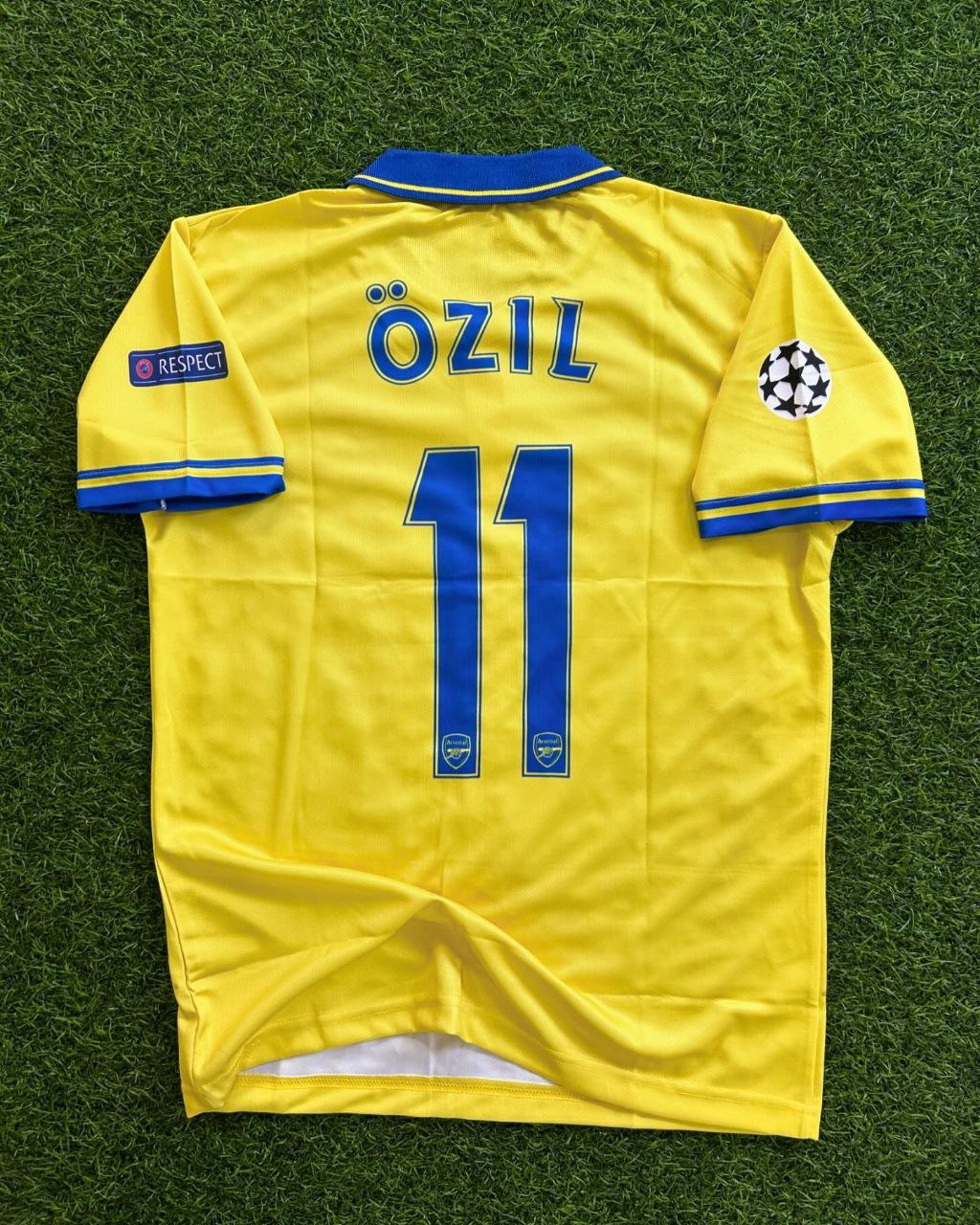 Gelbes Retro-Trikot von Mesut Özil von Arsenal