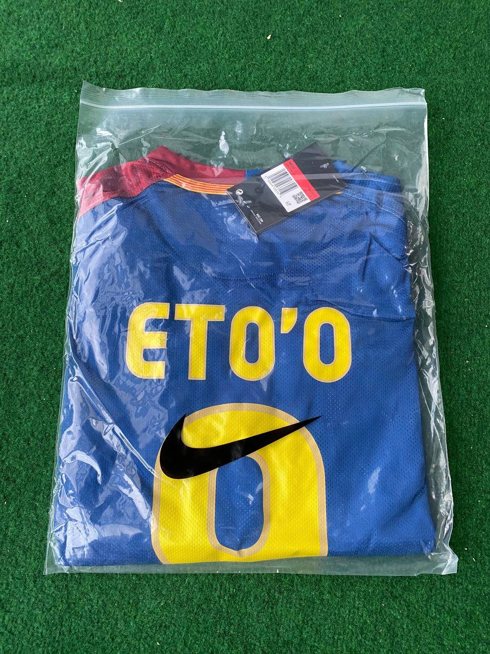 Samuel Eto'o Barcelona Retro-Fußballtrikot