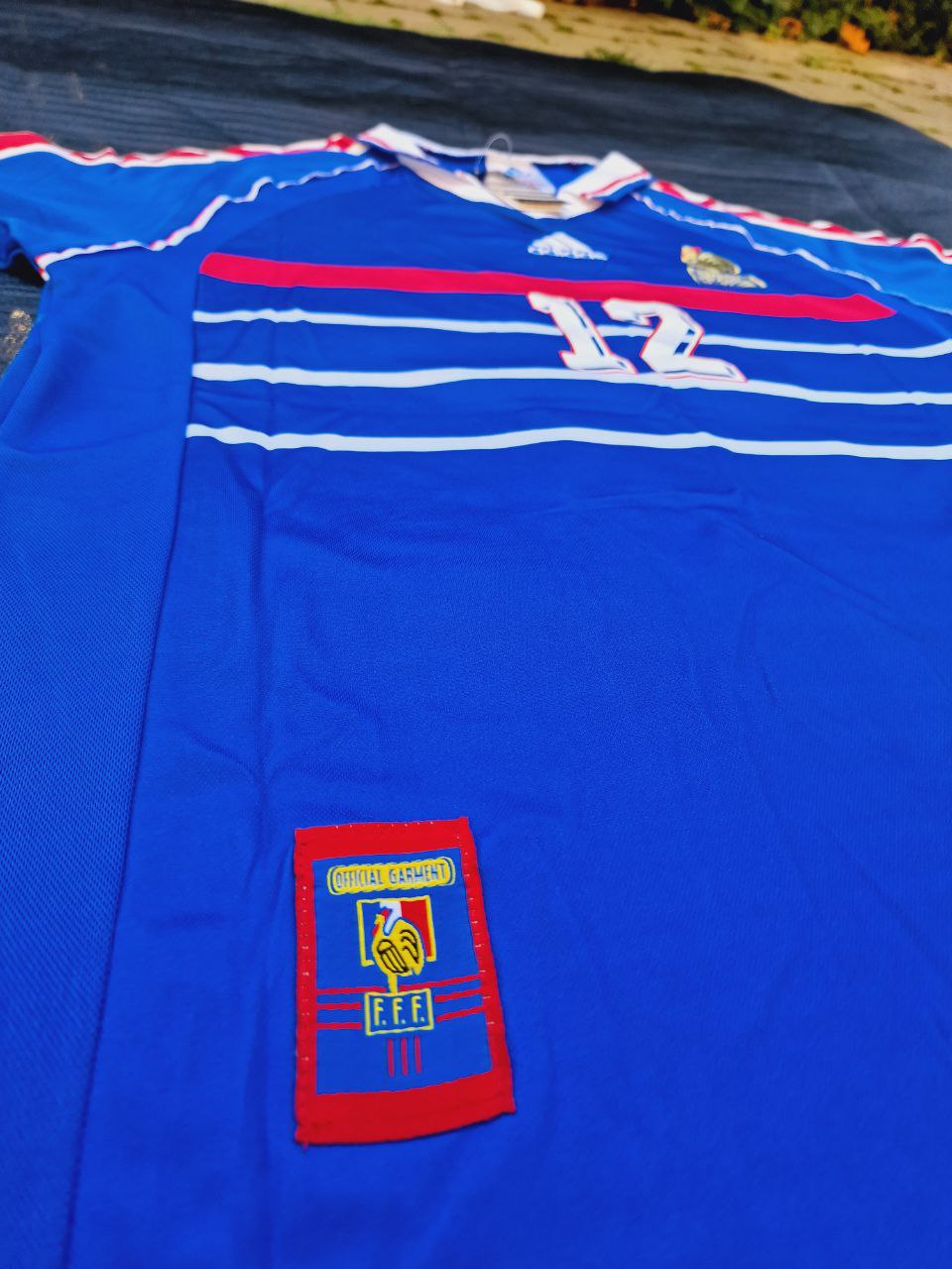 Thierry Henry France Retro Football Jersey