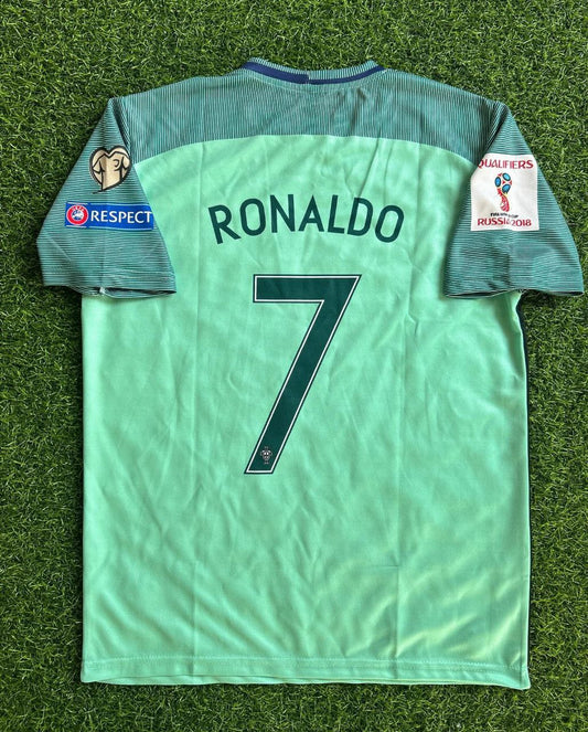 Cristiano Ronaldo 2018 World Cup Retro Jersey