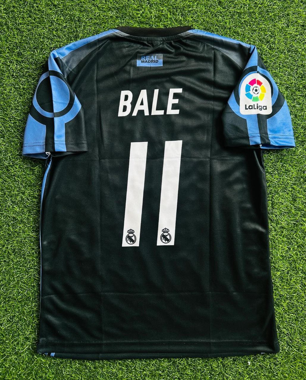 Gareth Bale 2016-17 Real Madrid Black Retro Jersey