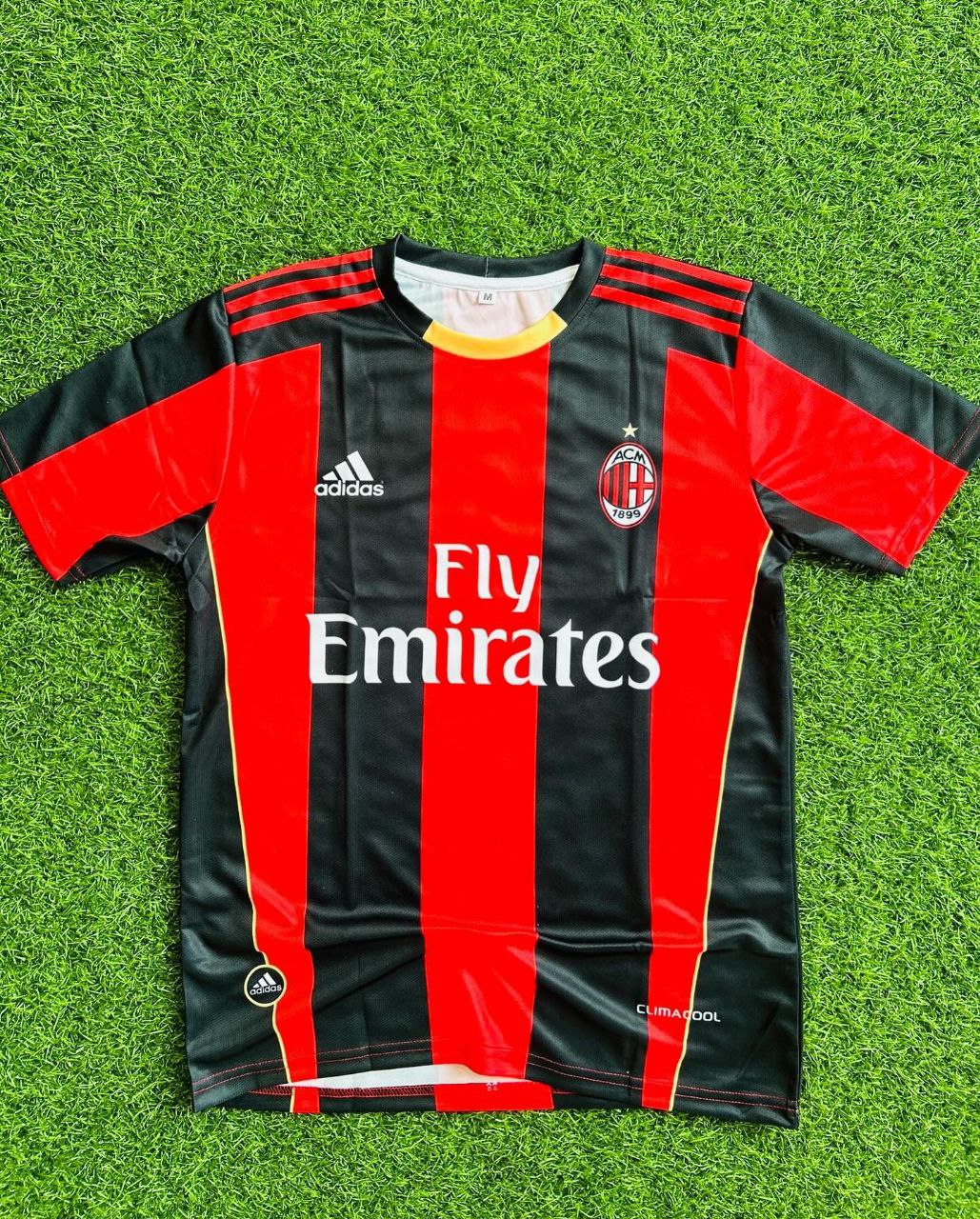 Nesta 2010-11 AC Milan Retro Jersey