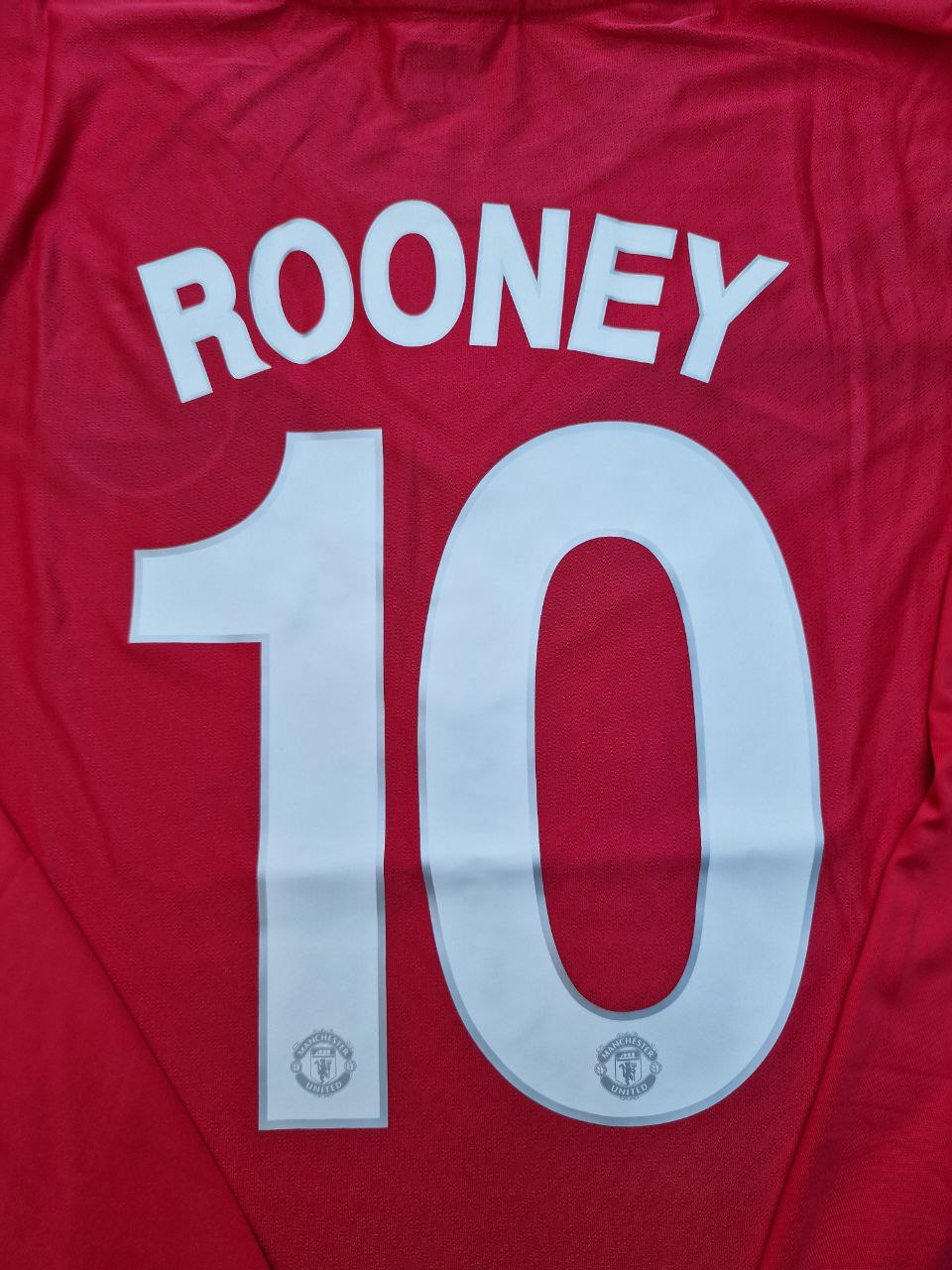 09/10 Wayne Rooney Manchester United Retro-Trikot Maillot Trikot Maglia