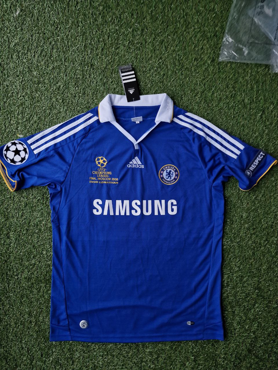 Chelsea Diddier Drogba Champhions League 2008 Final Jersey