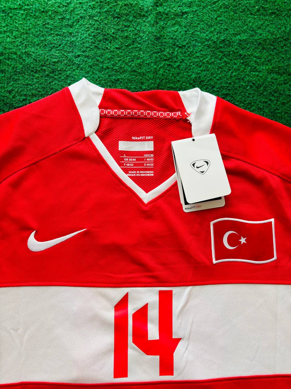 Arda Turan Türkiye Efsane Euro 2008 Turkey Retro Özel Forma Football Jersey Trikot Maillot