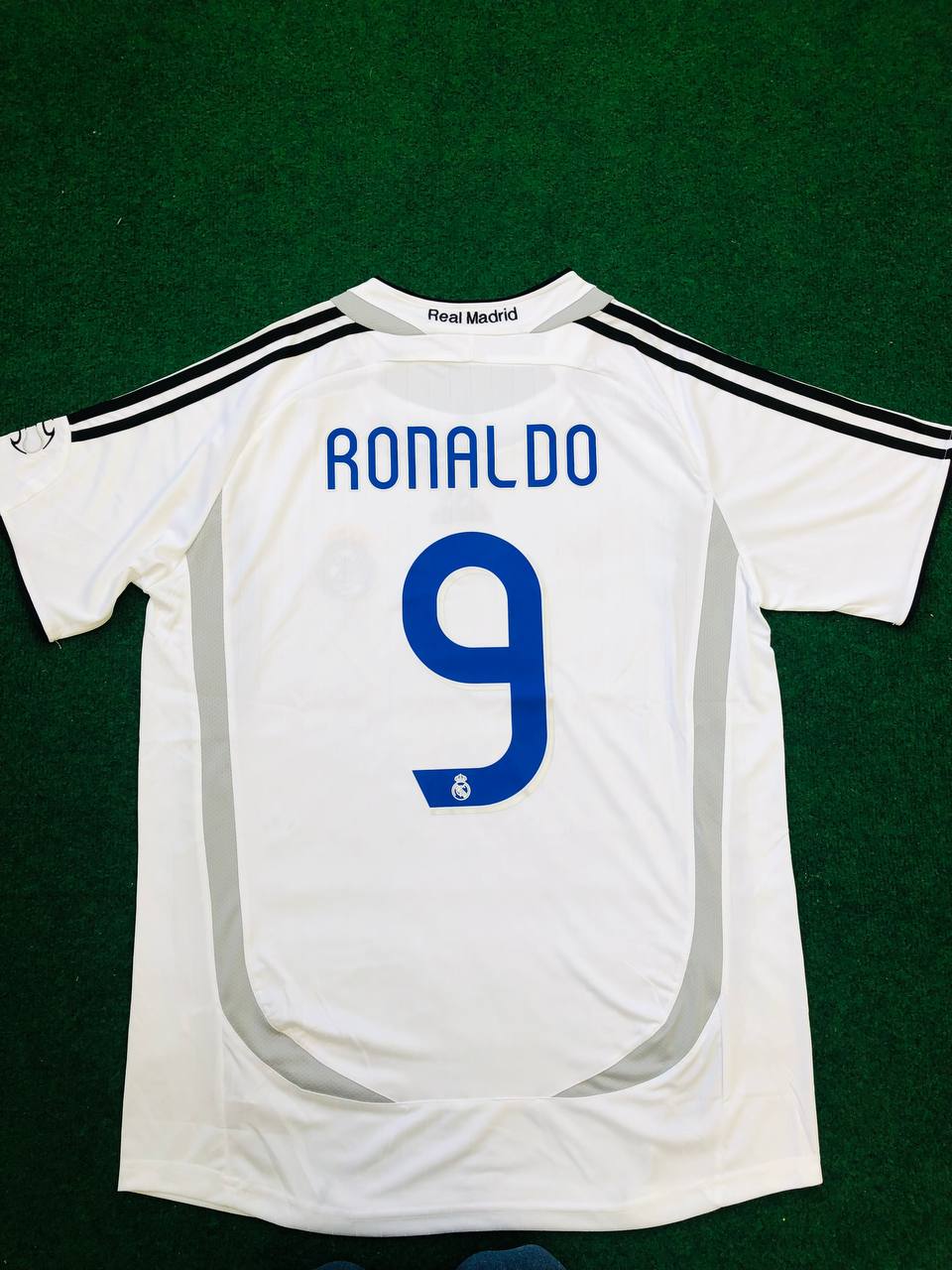 Ronaldo Nazario Real Madrid Retro Football Jersey