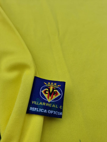Diego Forlan 5 – Villarreal 2009–2010 Retro Home Kit Jersey – | Trikot | Maillot Soccer Shirt