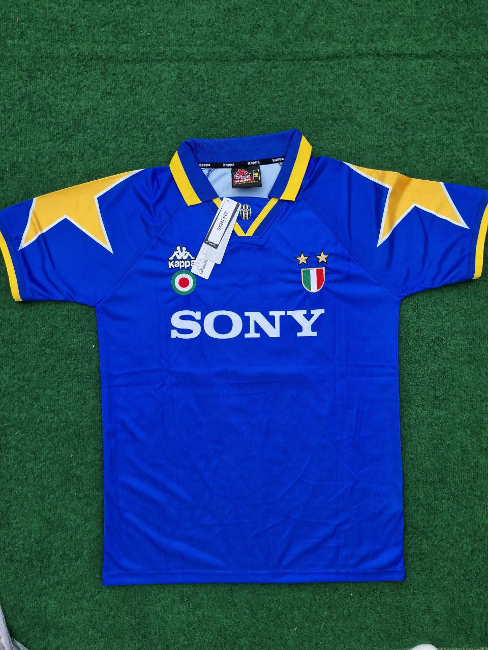 Del Piero Juventus Blue Retro Football Jersey