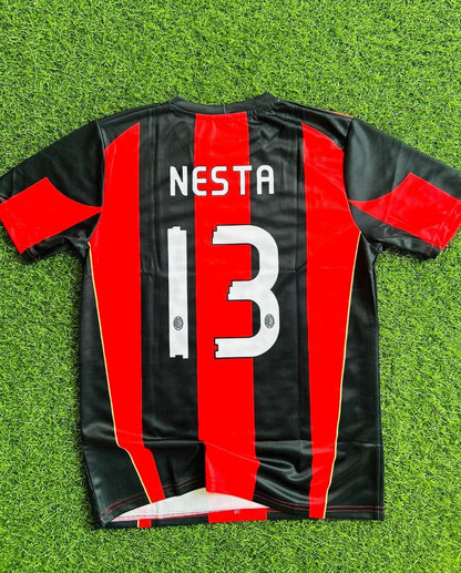 Nesta 2010-11 AC Milan Retro Jersey