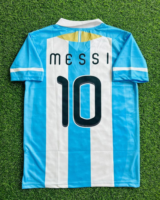 Lionel Messi 2010 Arjantin Retro Forması