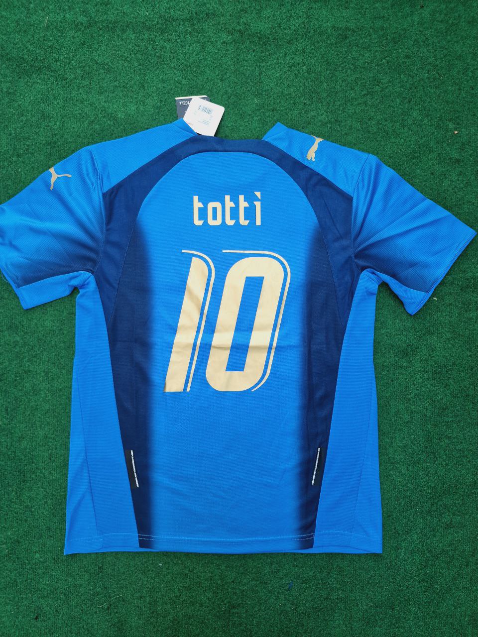 2006 World Cup Francesco Totti Italien Retro-Trikot Maillot Trikot Maglia