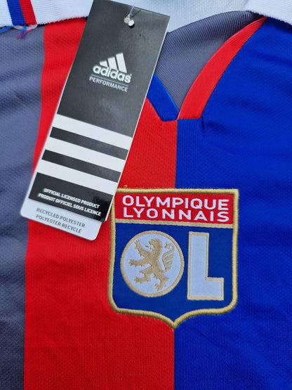 Olympique Lyonnais 01/02 Retro Jersey Maillot Trikot Maglia