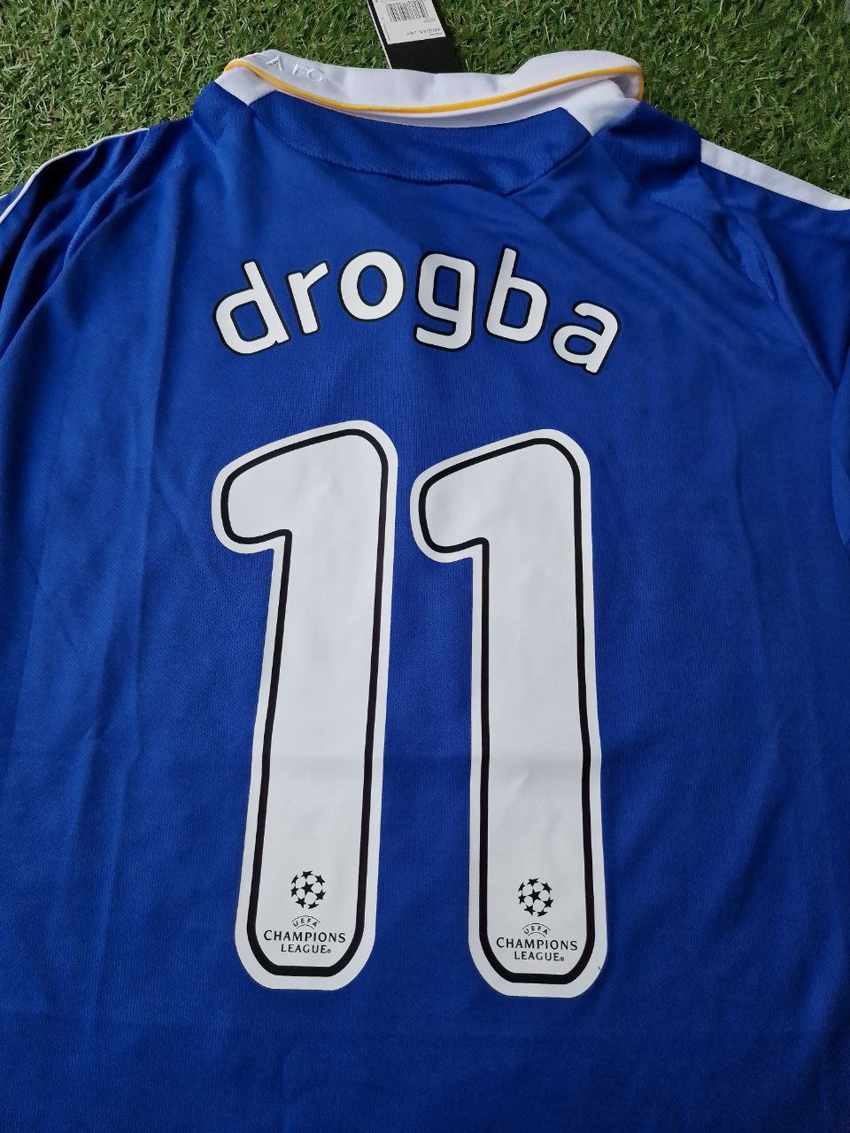 Chelsea Diddier Drogba Champhions League 2008 Final Jersey