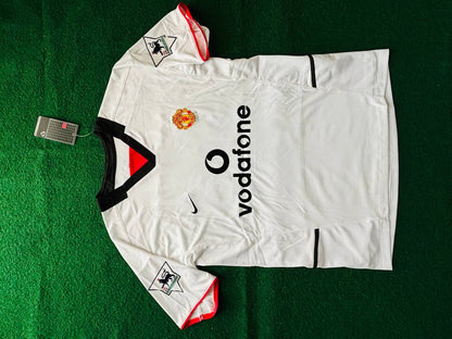 Diego Forlan Manchester United 2002 2004 Vodafone Sponsor Retro Jersey