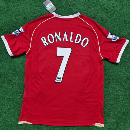 Cristiano Ronaldo #cr7 Manchester United 2006/07 Rotes Trikot Trikot Maglia