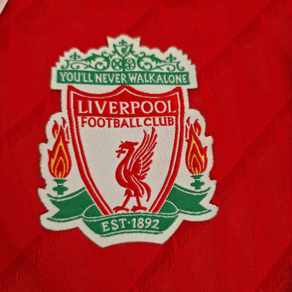 Fernando Torres Liverpool 2010 2012 Season Long Sleeves Red Retro Jersey Trikot Soccer Shirt