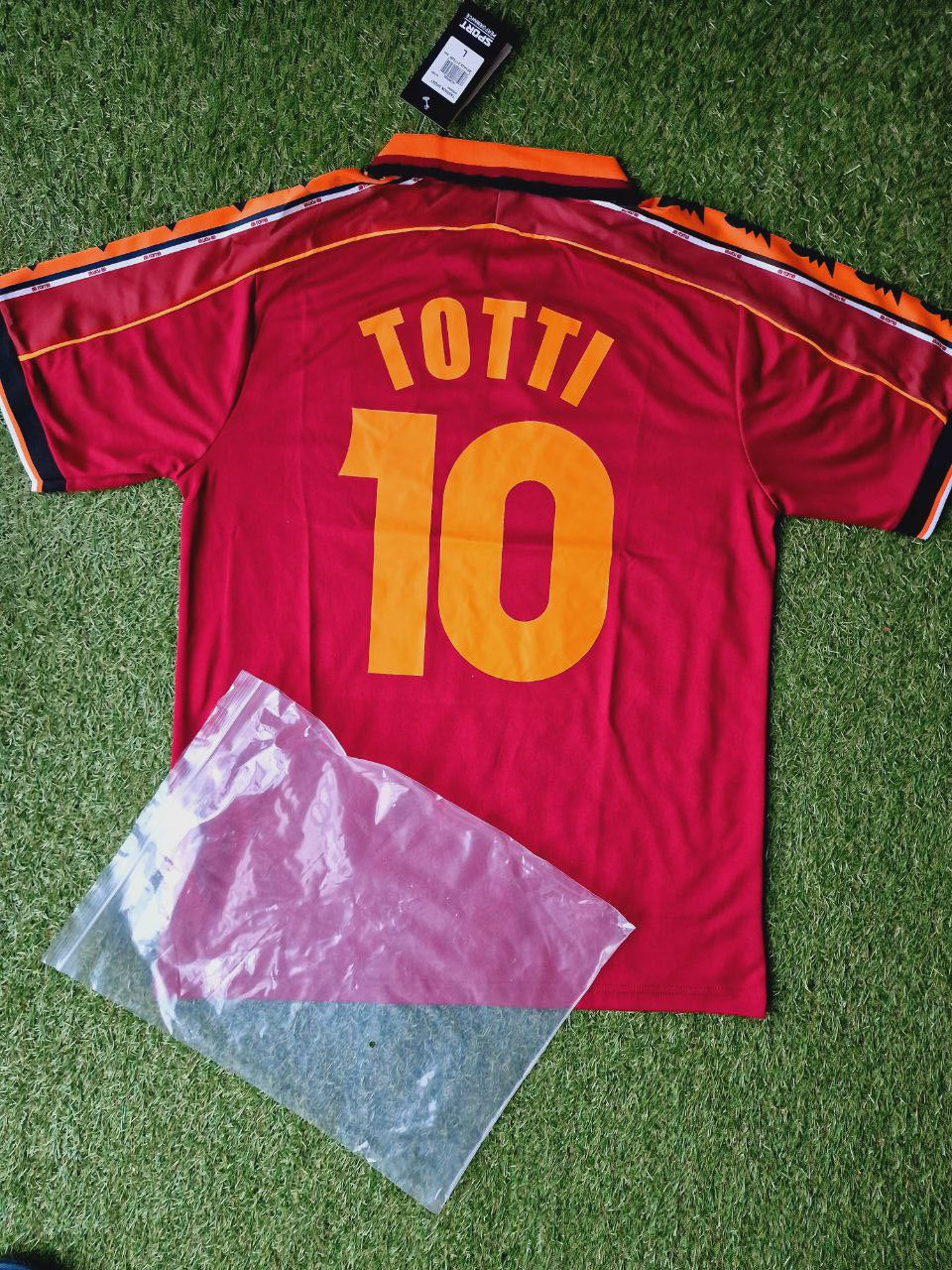 Francesco Totti Roma Retro-Fußballtrikot