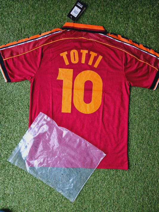 Francesco Totti  Roma Retro Football Jersey