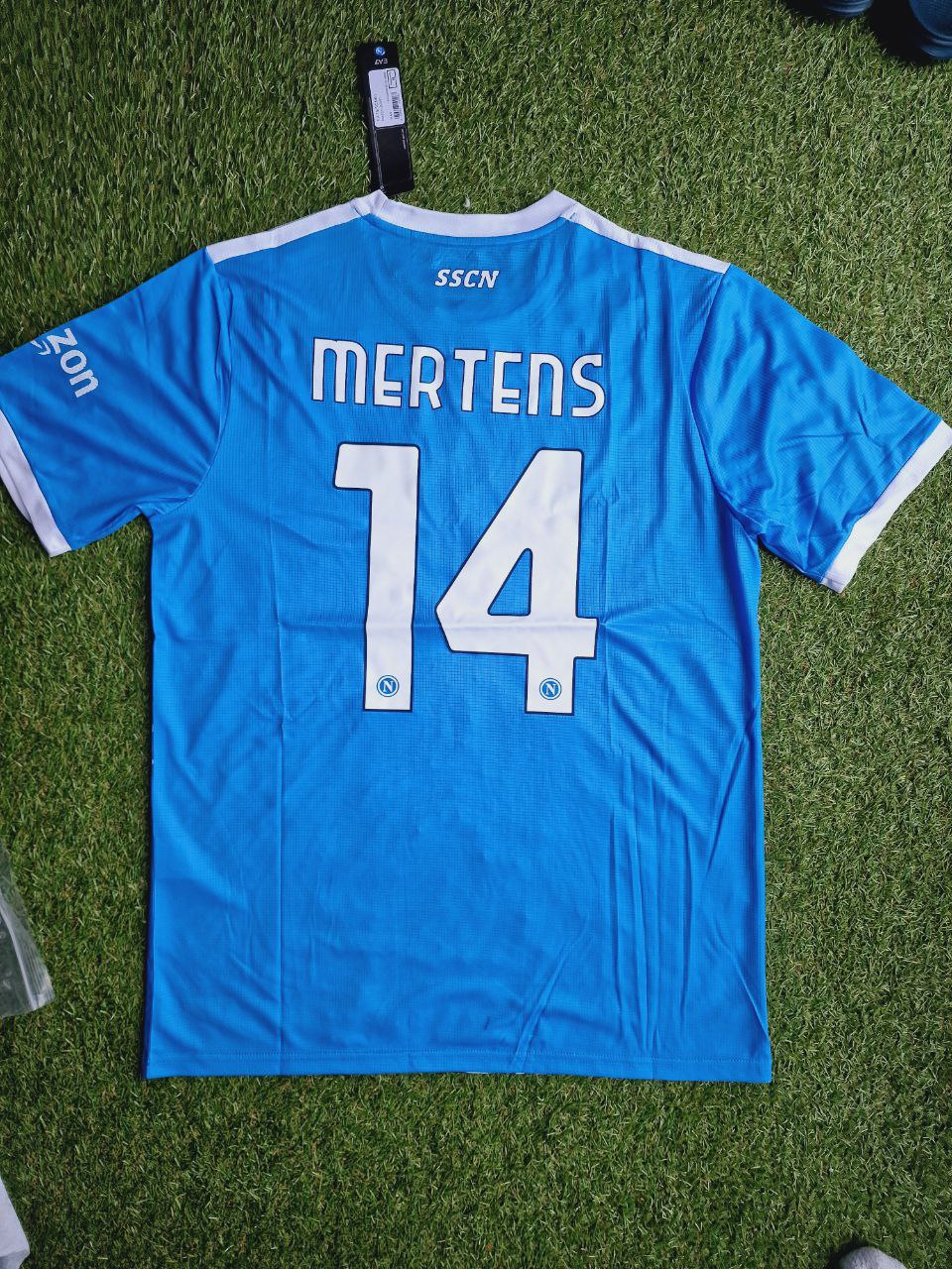 Dries Mertens Napoli Blue Special Edition Jersey