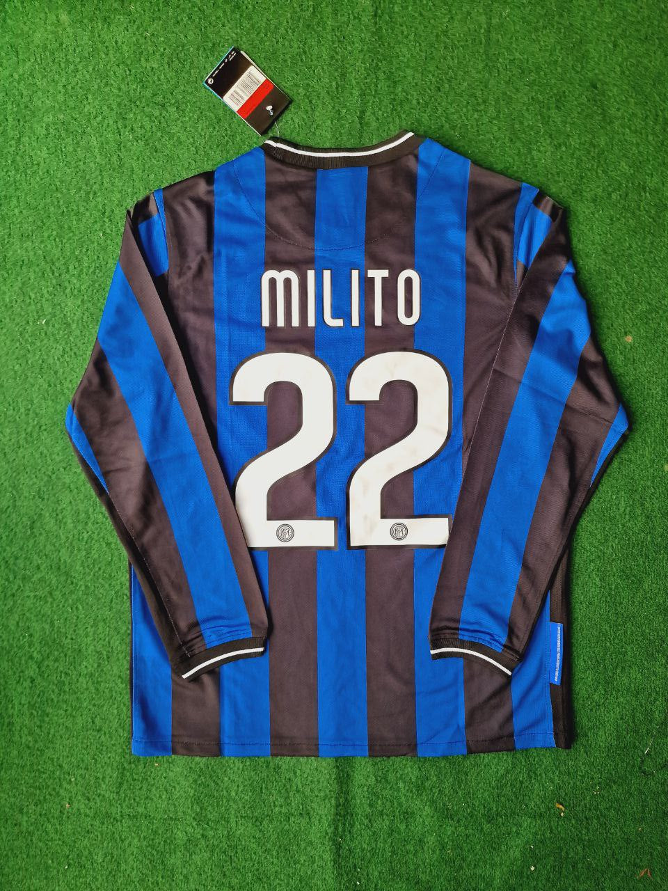 Diego Milito Inter Fc Retro Football Jersey