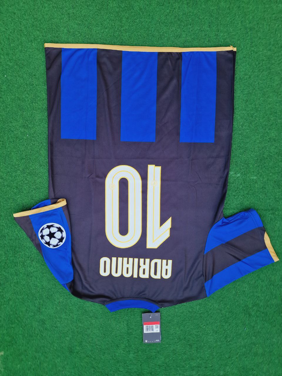 Adriano Inter Fc Retro-Fußballtrikot