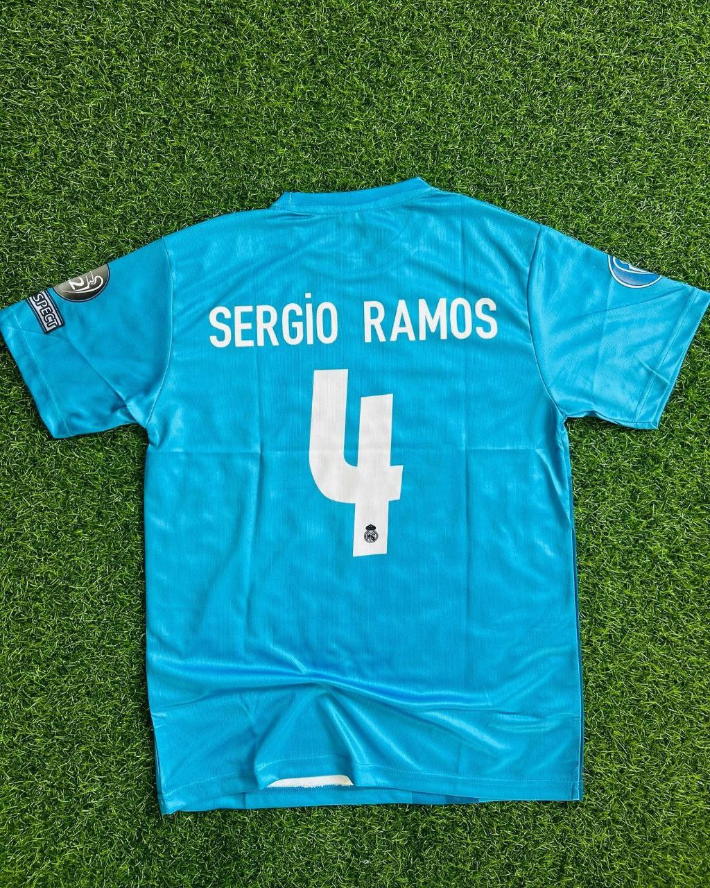Sergio Ramos 2017-18 Real Madrid Retro-Trikot