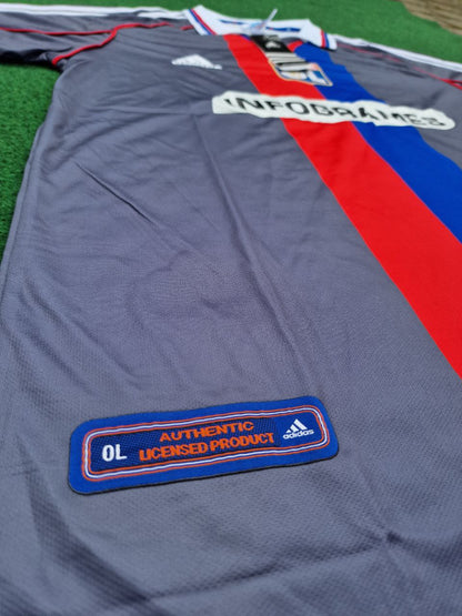 Olympique Lyonnais 01/02 Retro Jersey Maillot Trikot Maglia