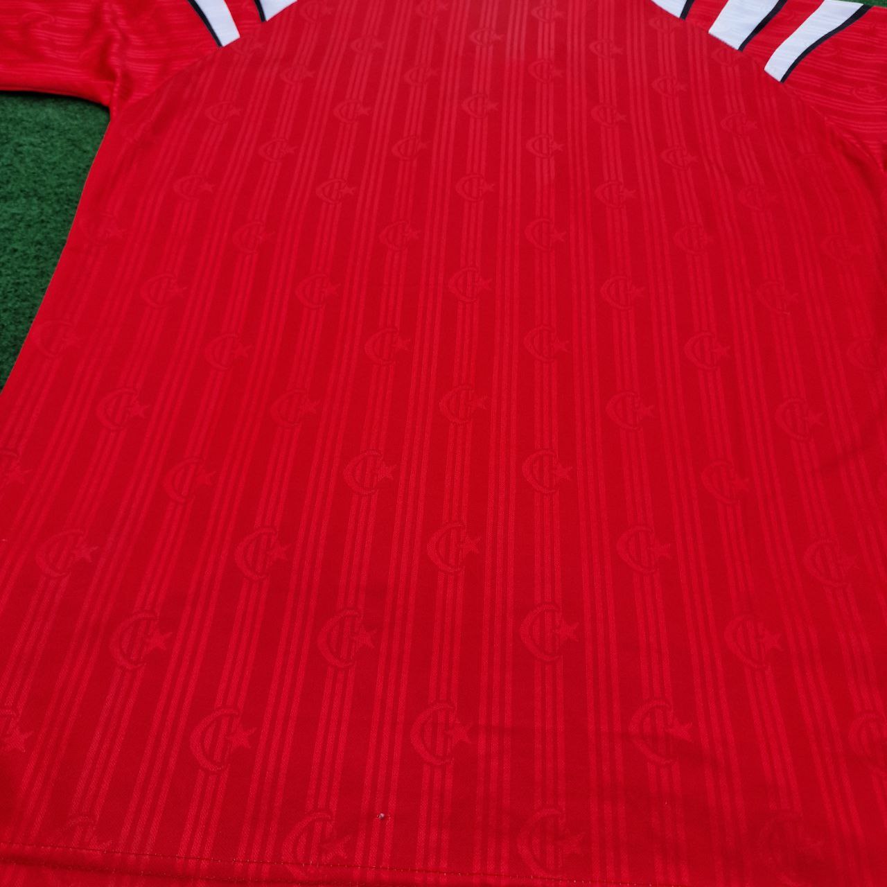 Türkiye Efsane Kırmızı Türkiye Retro Kırmızı Özel Forma Futbol Forması Maglia Trikot Maillot (Kopya)