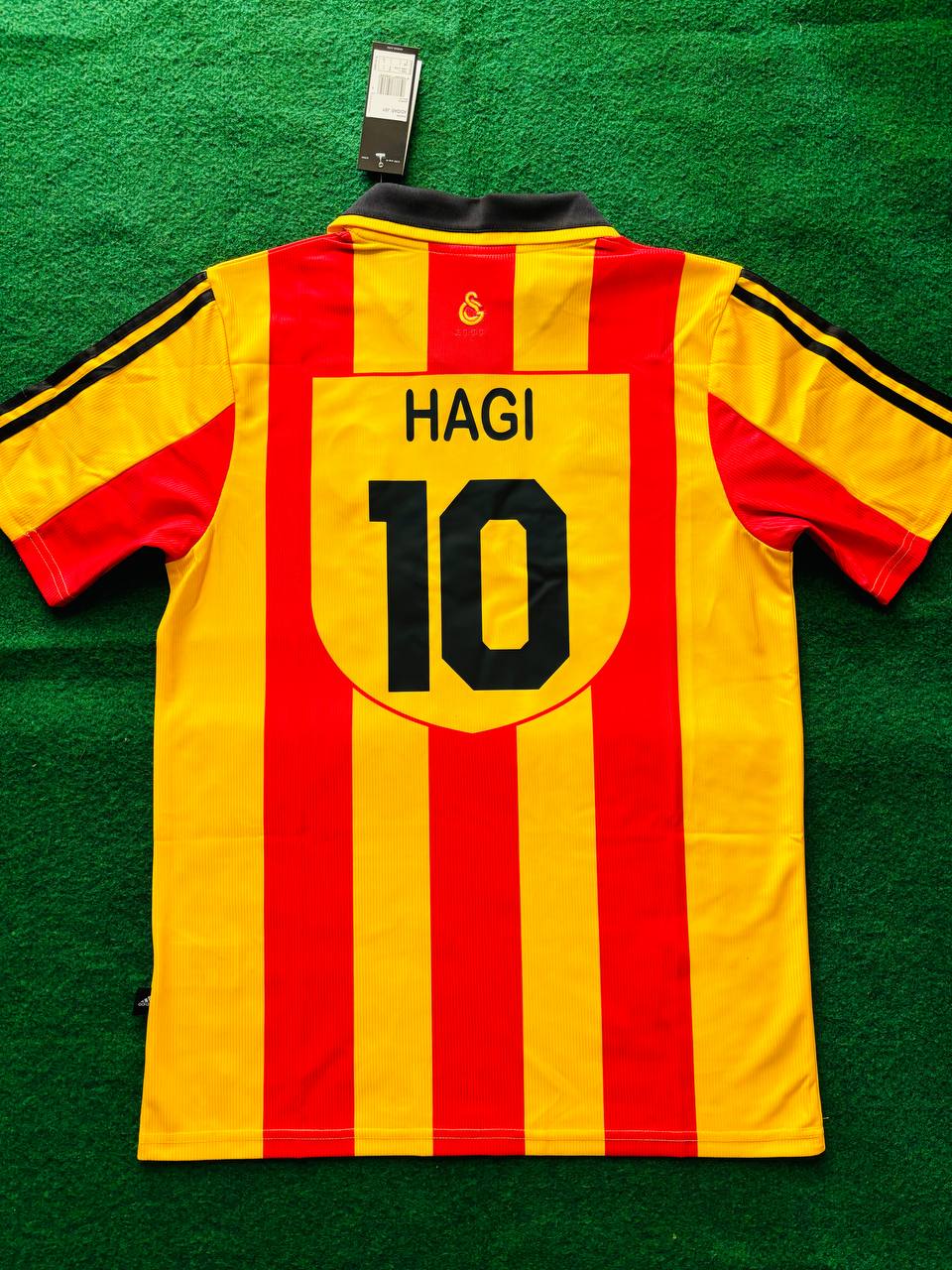 Galatasaray Gheorge Hagi UEFA 2000 Retro Nostalji Formasi Football Home Trikot Jersey Maillot