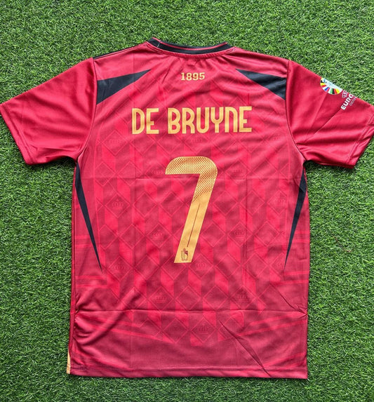 Euro 2024 Kevin De Bruyne Belçika Kırmızı Forma