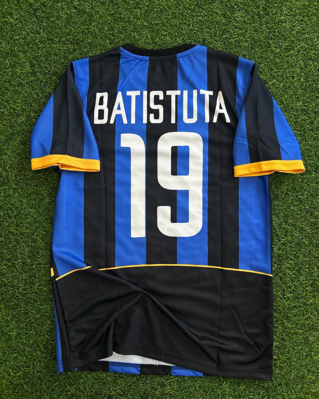 Gabriel Batistuta Inter Retro Jersey